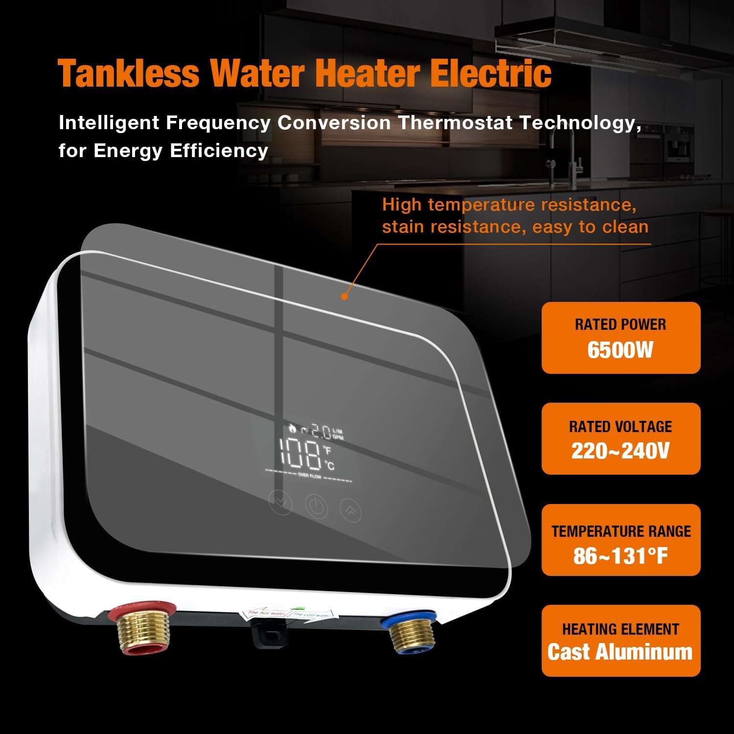 Tankless Water Heater Electric 6.5kW Review